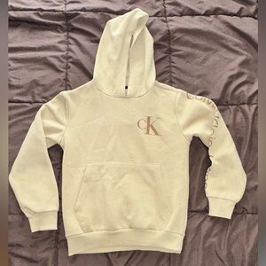 Kids Calvin Klein Jeans Tan Hoodie